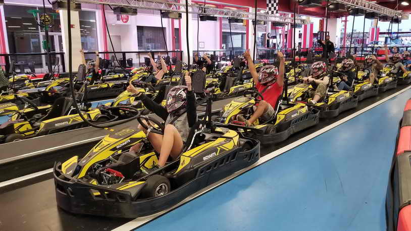 Experience the thrill of indoor karting in Orlando, Florida – perfect for group fun and adrenaline-pumping excitement!
