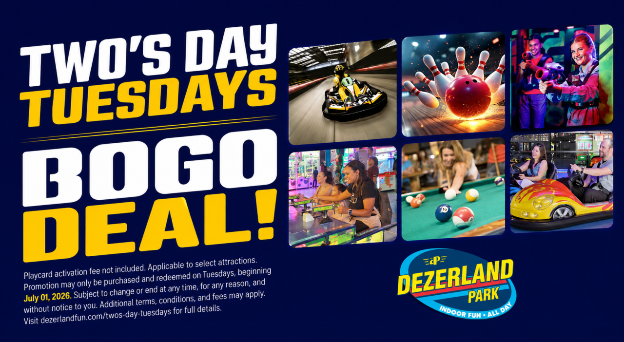 BOGO Tuesday promotion